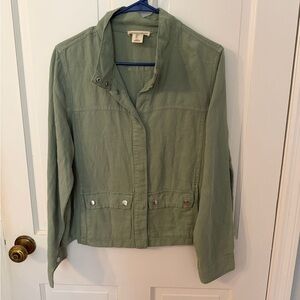 Christian Siriano Sage Utility Jacket